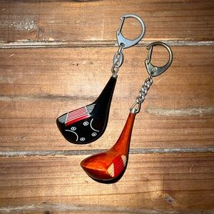 Vintage Golf Club Head Key Chains🏌️‍♀️